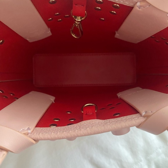Authentic Christian Louboutin Pink small Bag with Geometric Design - Picture 7 of 7